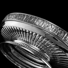 Load image into Gallery viewer, Antique Victorian Solid Silver Bowls, Set of Three with Roman Frieze - Elkington & Co 1895