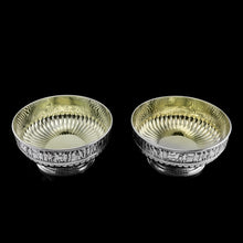 Load image into Gallery viewer, Antique Victorian Solid Silver Bowls, Set of Three with Roman Frieze - Elkington & Co 1895