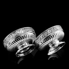 Load image into Gallery viewer, Antique Victorian Solid Silver Bowls, Set of Three with Roman Frieze - Elkington & Co 1895