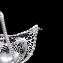 Load image into Gallery viewer, Antique Victorian Small Silver Sweet Basket/Bonbon Dish - Charles Stuart Harris 1890 - Artisan Antiques