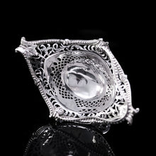 Load image into Gallery viewer, Antique Victorian Small Silver Sweet Basket/Bonbon Dish - Charles Stuart Harris 1890 - Artisan Antiques