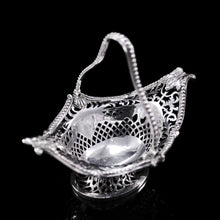 Load image into Gallery viewer, Antique Victorian Small Silver Sweet Basket/Bonbon Dish - Charles Stuart Harris 1890 - Artisan Antiques