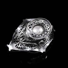 Load image into Gallery viewer, Antique Victorian Small Silver Sweet Basket/Bonbon Dish - Charles Stuart Harris 1890 - Artisan Antiques