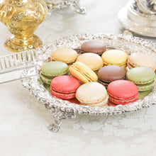 Load image into Gallery viewer, A Stunning English Georgian Solid Silver Salver Tray with Rococo Decoration - William Eaton 1818