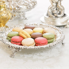 Load image into Gallery viewer, A Stunning English Georgian Solid Silver Salver Tray with Rococo Decoration - William Eaton 1818