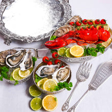 Load image into Gallery viewer, Antique Victorian Solid Silver Bowls, Set of Three with Roman Frieze - Elkington & Co 1895