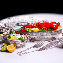 Load image into Gallery viewer, Antique Victorian Solid Silver Bowls, Set of Three with Roman Frieze - Elkington & Co 1895