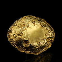 Load image into Gallery viewer, Majestic Antique Solid Silver Gilt Large Dishes / Bowls , Set of 3 - John Aldwinckle & Thomas Slater 1892