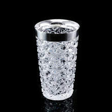 Load image into Gallery viewer, Stylish Antique Victorian Silver Mounted Cut Glass - John Grinsell & Sons 1889