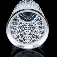 Load image into Gallery viewer, Stylish Antique Victorian Silver Mounted Cut Glass - John Grinsell & Sons 1889