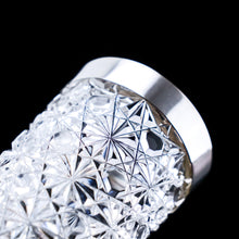 Load image into Gallery viewer, Stylish Antique Victorian Silver Mounted Cut Glass - John Grinsell & Sons 1889