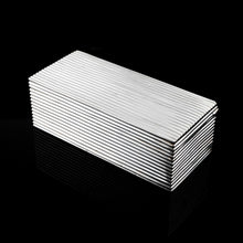 Load image into Gallery viewer, A Very Rare Victorian Solid Silver Large Box with Reeded Lines - L. Spiers 1891