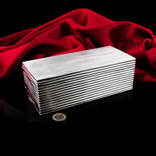 Load image into Gallery viewer, A Very Rare Victorian Solid Silver Large Box with Reeded Lines - L. Spiers 1891