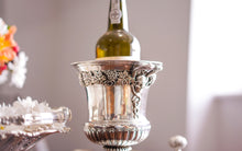 Load image into Gallery viewer, A Magnificent Antique Georgian Solid Silver Cup/Wine Cooler Grapevine & Figural Design - J W Story & W Elliott 1811