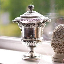 Load image into Gallery viewer, A Magnificent Antique Georgian Solid Silver Cup/Wine Cooler Grapevine & Figural Design - J W Story & W Elliott 1811