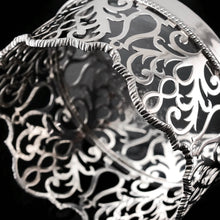 Load image into Gallery viewer, Rare & Large Antique Solid Silver Wine Coaster/Bottle Holder with Silver Base - Robert Garrard c.1840