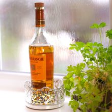 Load image into Gallery viewer, Rare & Large Antique Solid Silver Wine Coaster/Bottle Holder with Silver Base - Robert Garrard c.1840