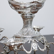 Load image into Gallery viewer, Antique Victorian English Solid Silver Epergne Centerpiece in Neoclassical Style - Charles Stuart Harris 1889