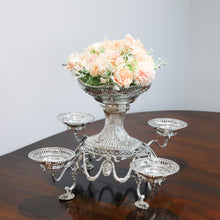 Load image into Gallery viewer, Antique Victorian English Solid Silver Epergne Centerpiece in Neoclassical Style - Charles Stuart Harris 1889