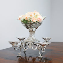 Load image into Gallery viewer, Antique Victorian English Solid Silver Epergne Centerpiece in Neoclassical Style - Charles Stuart Harris 1889