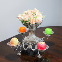 Load image into Gallery viewer, Antique Victorian English Solid Silver Epergne Centerpiece in Neoclassical Style - Charles Stuart Harris 1889