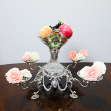Load image into Gallery viewer, Antique Victorian English Solid Silver Epergne Centerpiece in Neoclassical Style - Charles Stuart Harris 1889