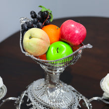 Load image into Gallery viewer, Antique Victorian English Solid Silver Epergne Centerpiece in Neoclassical Style - Charles Stuart Harris 1889