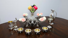 Load image into Gallery viewer, Antique Victorian English Solid Silver Epergne Centerpiece in Neoclassical Style - Charles Stuart Harris 1889