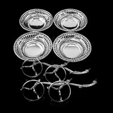 Load image into Gallery viewer, Antique Victorian English Solid Silver Epergne Centerpiece in Neoclassical Style - Charles Stuart Harris 1889