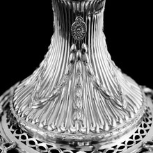 Load image into Gallery viewer, Antique Victorian English Solid Silver Epergne Centerpiece in Neoclassical Style - Charles Stuart Harris 1889