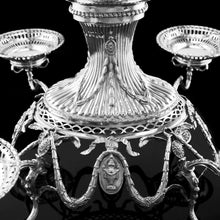 Load image into Gallery viewer, Antique Victorian English Solid Silver Epergne Centerpiece in Neoclassical Style - Charles Stuart Harris 1889
