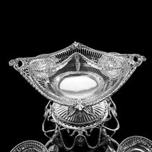 Load image into Gallery viewer, Antique Victorian English Solid Silver Epergne Centerpiece in Neoclassical Style - Charles Stuart Harris 1889
