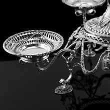 Load image into Gallery viewer, Antique Victorian English Solid Silver Epergne Centerpiece in Neoclassical Style - Charles Stuart Harris 1889