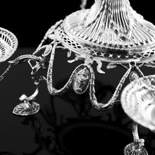 Load image into Gallery viewer, Antique Victorian English Solid Silver Epergne Centerpiece in Neoclassical Style - Charles Stuart Harris 1889