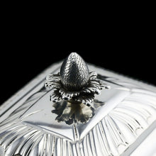 Load image into Gallery viewer, Antique Solid Silver Tea Caddy/Canister Set with Shagreen Box Case & Accessories - Peter (Pierre) Gillois 1759