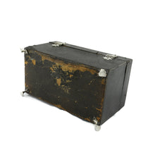 Load image into Gallery viewer, Antique Solid Silver Tea Caddy/Canister Set with Shagreen Box Case & Accessories - Peter (Pierre) Gillois 1759