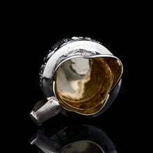 Load image into Gallery viewer, Antique Victorian Solid Silver Milk Jug/Pitcher with Figural Tavern Scene - Thomas Smily 1876 - Artisan Antiques