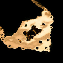 Load image into Gallery viewer, Antique Victorian 18K Gold Garnet Necklace in Baroque Revival Style - c.1840