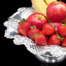 Load image into Gallery viewer, Victorian Solid Silver Fruit Basket - William Devenport 1897 - Artisan Antiques