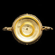 Load image into Gallery viewer, Magnificent Silver Gilt Cast Bowl - Important Jerningham Wine Cooler Inspired - London 1923 - Artisan Antiques