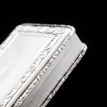 Load image into Gallery viewer, Large Georgian Solid Silver Table Snuff Box - Thomas Edwards 1836 - Artisan Antiques