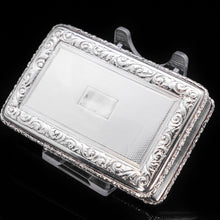 Load image into Gallery viewer, Large Georgian Solid Silver Table Snuff Box - Thomas Edwards 1836 - Artisan Antiques
