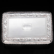 Load image into Gallery viewer, Large Georgian Solid Silver Table Snuff Box - Thomas Edwards 1836 - Artisan Antiques