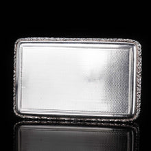 Load image into Gallery viewer, Large Georgian Solid Silver Table Snuff Box - Thomas Edwards 1836 - Artisan Antiques