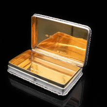 Load image into Gallery viewer, Large Georgian Solid Silver Table Snuff Box - Thomas Edwards 1836 - Artisan Antiques