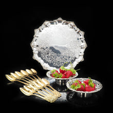 Load image into Gallery viewer, Magnificent Antique Vermeil (Silver Gilt) French Teaspoons - Boxed Set of 12 - Artisan Antiques