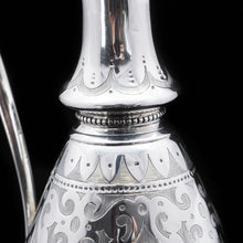 Load image into Gallery viewer, A Victorian Solid Silver Wine Ewer/Jug Baluster Form - Henry Holland 1867 - Artisan Antiques