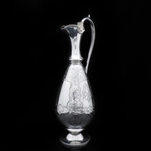 Load image into Gallery viewer, A Victorian Solid Silver Wine Ewer/Jug Baluster Form - Henry Holland 1867 - Artisan Antiques