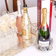 Load image into Gallery viewer, Magnificent Antique Solid Silver Georgian Tray / Salver (70cm) with Chased Border - William Marshall, 1828