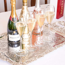 Load image into Gallery viewer, Magnificent Antique Solid Silver Georgian Tray / Salver (70cm) with Chased Border - William Marshall, 1828